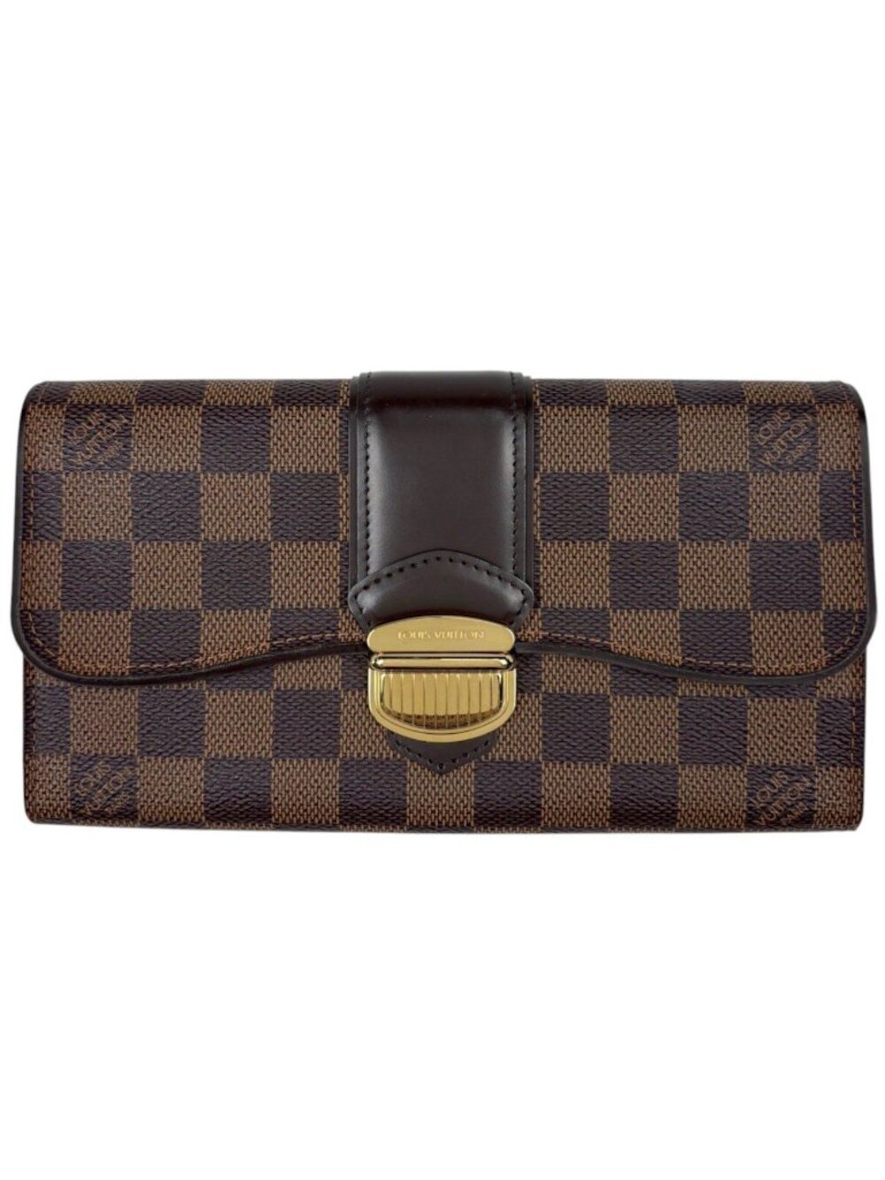 Louis Vuitton Portefeuille Sistena Wallet Bifold Damier Brown